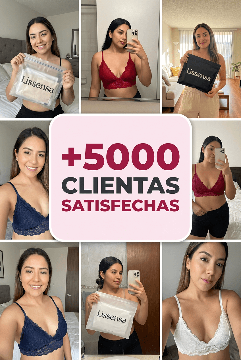 Lissensa™ Original | Sostén Push-Up Sin Varillas Ultra Cómodo
